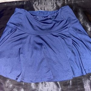 navy blue tennis skirt